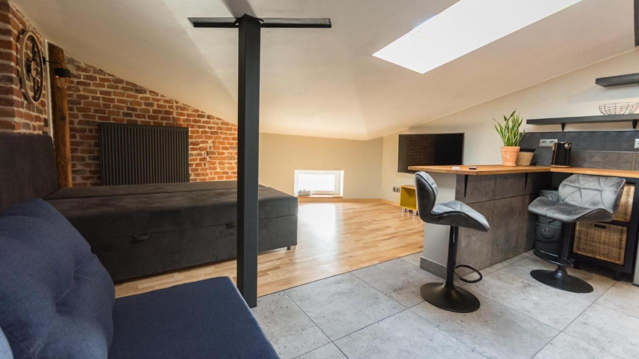 Apartamenty Fabrykanta Ksiezy Mlyn Łódź Buitenkant foto